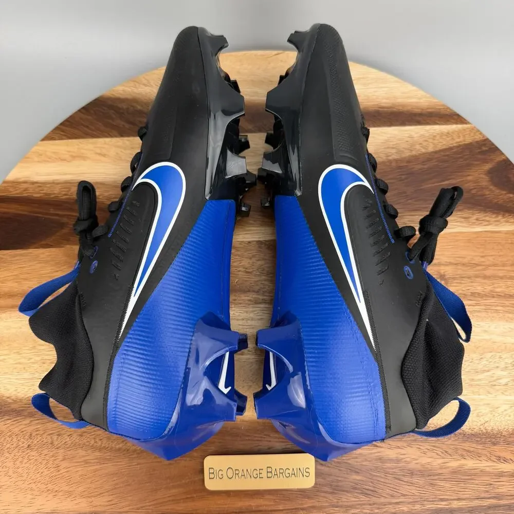 Nike Vapor Edge Pro 360 2 Football Cleats Black Blue FN7759-009 Men’s 10.5 - Picture 5 of 8